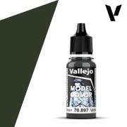 Vallejo 70897 Model Color 70.897 Bronze Green Flat 18 ml / 0.6 fl oz