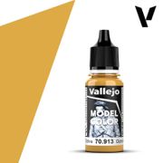 Vallejo 70913 Model Color 70.913 Yellow Ochre 18 ml / 0.6 fl oz