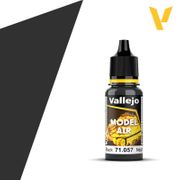 Vallejo Paints 71057 Model Air 71.057 Black 18 ml / 0.6 fl oz