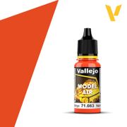 Vallejo Paints 71083 Model Air 71.083 Orange 18 ml / 0.6 fl oz