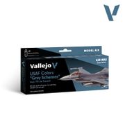 Vallejo Paints 71156 Model Air Set - Air War 71.156 USAF colors �Grey Schemes� from 70�s to present