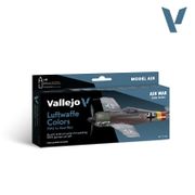 Vallejo Paints 71166 Model Air Set - Air War 71.166 Luftwaffe colors 1941 to end-war