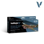 Vallejo Paints 71184 Model Air Set - Air War 71.184 US Army Air Corps China-Burma-India (CBI) Pacific Theather WWII