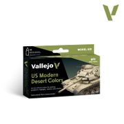 Vallejo Paints 71209 AFV Color Series 71.209 US Modern Desert Colors