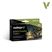 Vallejo Paints 71211 AFV Color Series 71.211 British Caunter Colors