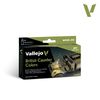 Vallejo Paints 71211 AFV Color Series 71.211 British Caunter Colors