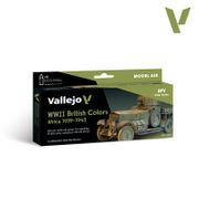 Vallejo Paints 71622 AFV Color Series 71.622 WWII British Colors Africa 1939-1943