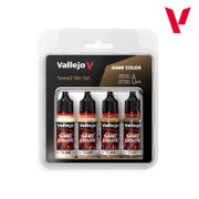 Vallejo 72380 Game Color Paint Set 72.380 - Tanned Skin Color Set