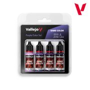 Vallejo 72382 Game Color Paint Set 72.382 - Purple Color Set