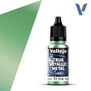 Vallejo 77114 True Metallic Metal 77.114 Duskin Green 18 ml / 0.6 fl oz