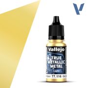Vallejo 77116 True Metallic Metal 77.116 Greenish Gold 18 ml / 0.6 fl oz