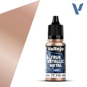 Vallejo 77118 True Metallic Metal 77.118 Rusty Gold 18 ml / 0.6 fl oz