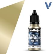 Vallejo 77119 True Metallic Metal Light 77.119 Aged Metal 18 ml / 0.6 fl oz