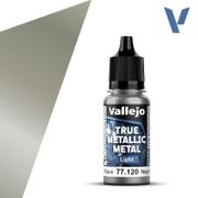 Vallejo 77120 True Metallic Metal Light 77.120 Obsidian Black 18 ml / 0.6 fl oz