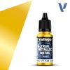 Vallejo 77122 True Metallic Metal Base 77.122 Radiant Yellow 18 ml / 0.6 fl oz