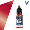 Vallejo 77126 True Metallic Metal Base 77.126 Ruby Red 18 ml / 0.6 fl oz