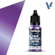 Vallejo 77129 True Metallic Metal Base 77.129 Celestial Violet 18 ml / 0.6 fl oz