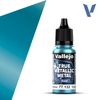 Vallejo 77132 True Metallic Metal Base 77.132 Hydra Turquoise 18 ml / 0.6 fl oz