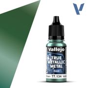 Vallejo 77134 True Metallic Metal Base 77.134 Dusken Green 18 ml / 0.6 fl oz