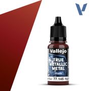 Vallejo 77145 True Metallic Metal Shade 77.145 Forged Red 18 ml / 0.6 fl oz Vallejo 77145 True Metallic Metal Shade 77.145 Forged Red 18 ml / 0.6 fl oz