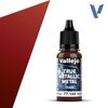 Vallejo 77145 True Metallic Metal Shade 77.145 Forged Red 18 ml / 0.6 fl oz