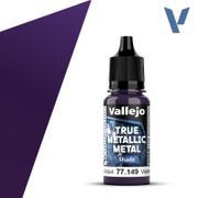 Vallejo 77149 True Metallic Metal Shade 77.149 Celestial Violet 18 ml / 0.6 fl oz Vallejo 77149 True Metallic Metal Shade 77.149 Celestial Violet 18 ml / 0.6 fl oz