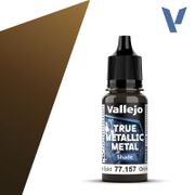 Vallejo 77157 True Metallic Metal Shade 77.157 Arcane Gold 18 ml / 0.6 fl oz