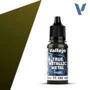 Vallejo 77159 True Metallic Metal Shade 77.159 Aged Metal 18 ml / 0.6 fl oz