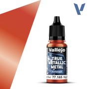 Vallejo 77165 True Metallic Metal Airbrush 77.165 Forged Red 18 ml / 0.6 fl oz