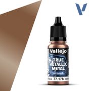 Vallejo 77178 True Metallic Metal Airbrush 77.178 Rusty Metal 18 ml / 0.6 fl oz