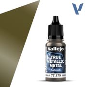 Vallejo 77179 True Metallic Metal Airbrush 77.179 Aged Metal 18 ml / 0.6 fl oz