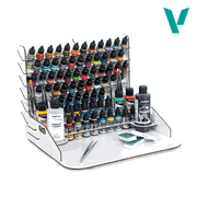Vallejo Paint Stands 26012 Paint Station 40 x 30 cm with Vertical Stand 26.012