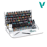Vallejo Paint Stands 26014 Paint Station 50 x 37 cm with Vertical Stand 26.014