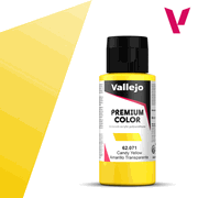 Vallejo Paints 62071 Premium Color 62.071 Candy Yellow 60 ml / 2.02 fl oz