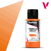 Vallejo Paints 62073 Premium Color 62.073 Candy Orange 60 ml / 2.02 fl oz
