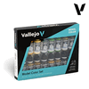 Vallejo Paints 70109 Model Color Set 70.109 Allied Forces WWII