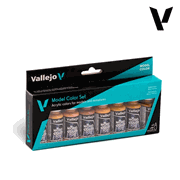 Vallejo Paints 70124 Model Color Set 70.124 Face & Skin Tones