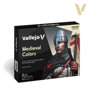 Vallejo Paints 70142 Model Color Figure Color Series 70.142 Medieval Colors