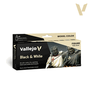 Vallejo Paints 70151 Model Color Figure Color Series 70.151 Black & White