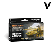 Vallejo Paints 70205 Model Color World War II Paint Set 70.205 WWII German Armour