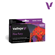 Vallejo Paints 70243 Model Color Fantasy Color Series 70.243 Fire Fury