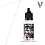 Vallejo Paints 70600 Primer 70.600 White 18 ml / 0.6 fl oz Vallejo Paints 70600 Primer 70.600 White 18 ml / 0.6 fl oz