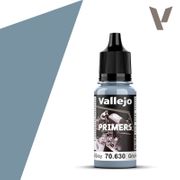 Vallejo Paints 70630 Primer 70.630 Steel Grey 18 ml / 0.6 fl oz