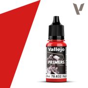 Vallejo Paints 70632 Primer 70.632 Bloody Red 18 ml / 0.6 fl oz Vallejo Paints 70632 Primer 70.632 Bloody Red 18 ml / 0.6 fl oz