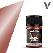 Vallejo Paints 70797 Liquid Metal 70.797 Copper 35 ml / 1.18 fl oz