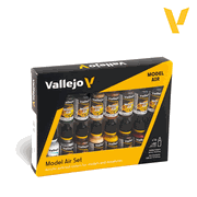 Vallejo Paints 71191 Model Air Set 71.191 Railway Colors (Europe)
