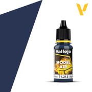 Vallejo Paints 71313 Model Air 71.313 Dark Mediterranean Blue 18 ml / 0.6 fl oz