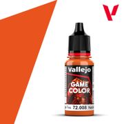 Vallejo Paints 72008 Game Color 72.008 Orange Fire 18 ml / 0.6 fl oz Vallejo Paints 72008 Game Color 72.008 Orange Fire 18 ml / 0.6 fl oz