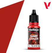 Vallejo Paints 72010 Game Color 72.010 Bloody Red 18 ml / 0.6 fl oz Vallejo Paints 72010 Game Color 72.010 Bloody Red 18 ml / 0.6 fl oz