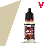 Vallejo Paints 72034 Game Color 72.034 Bone White 18 ml / 0.6 fl oz Vallejo Paints 72034 Game Color 72.034 Bone White 18 ml / 0.6 fl oz